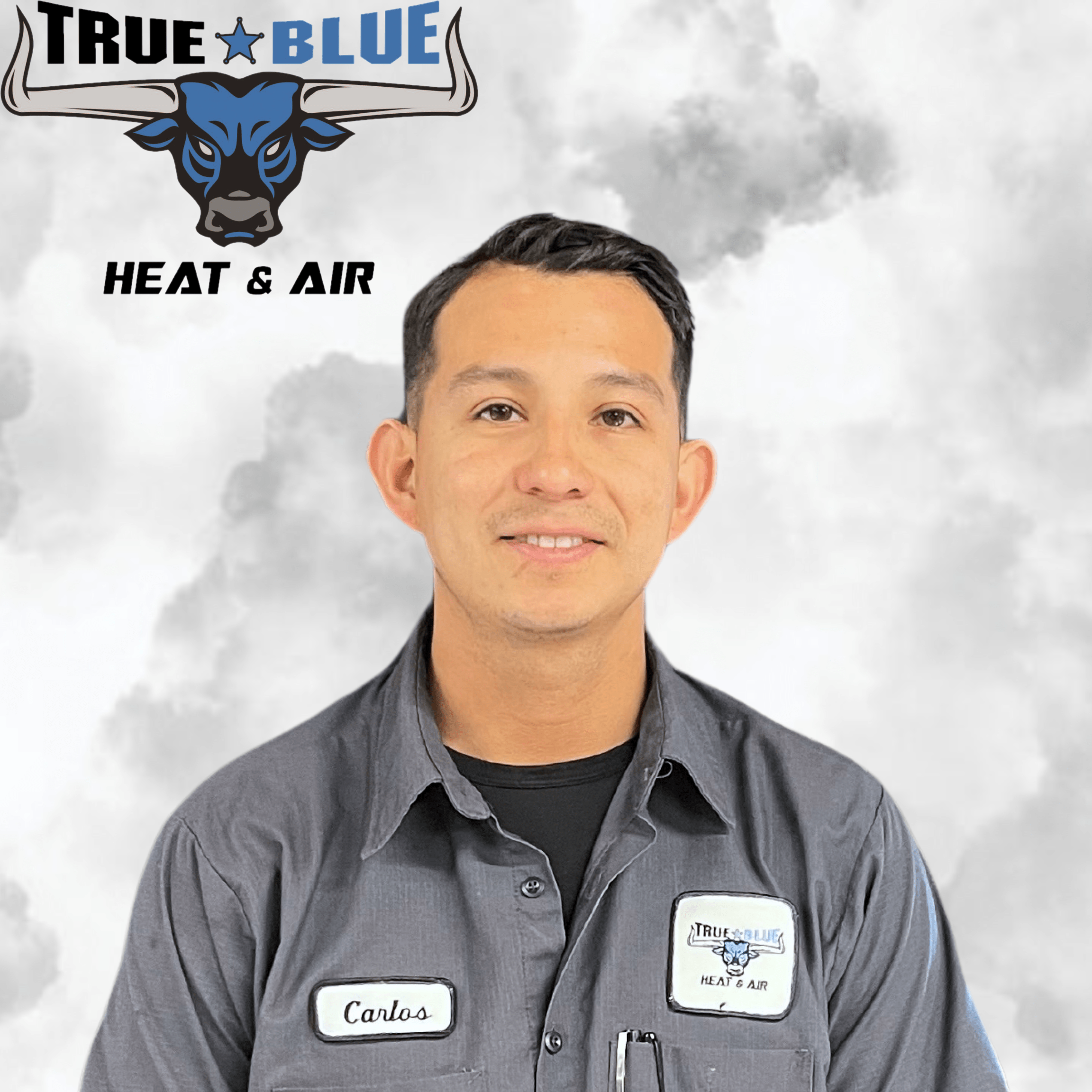 True Blue Heat and Air LLC employee of the month!